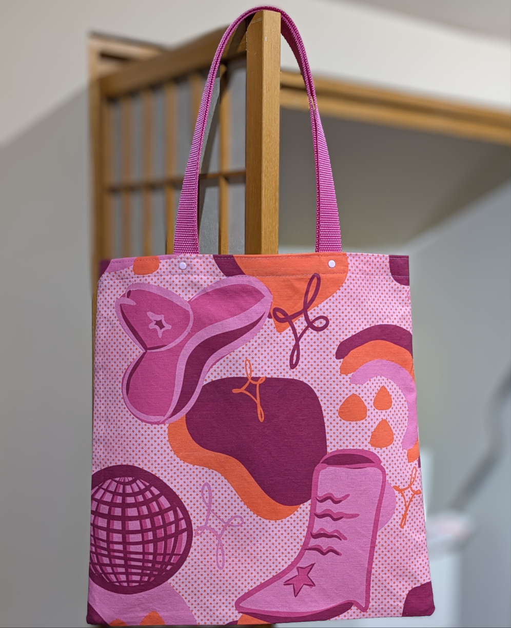 Library Tote: Just Havin' Fun