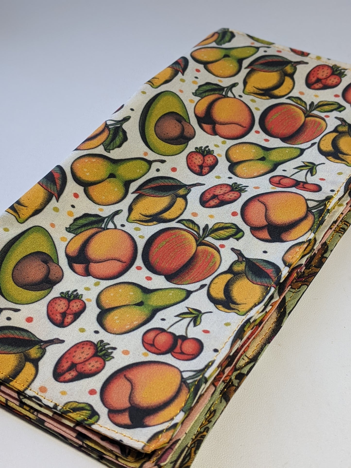 Cloth napkins: just peachy