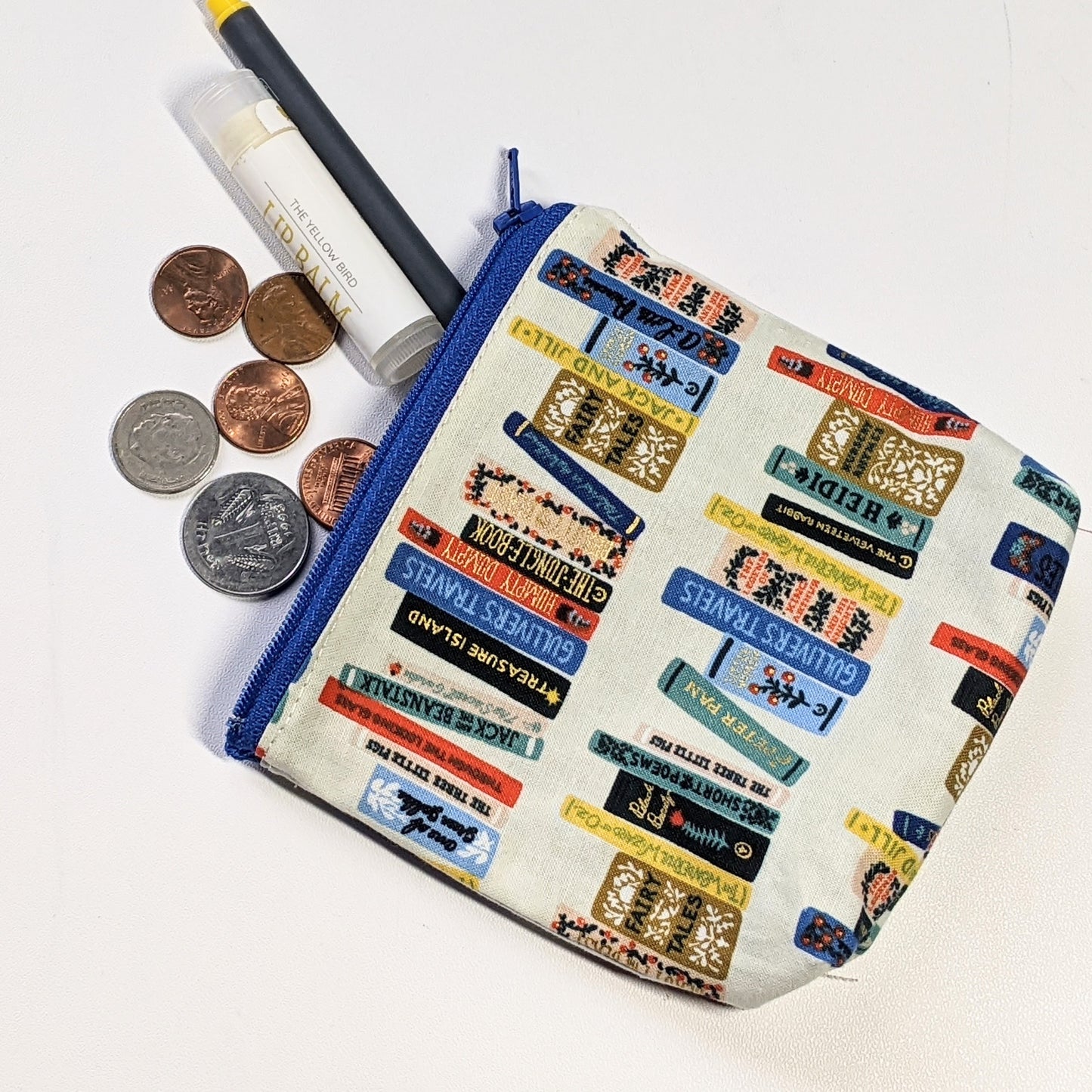 Book Nook Coin Purse