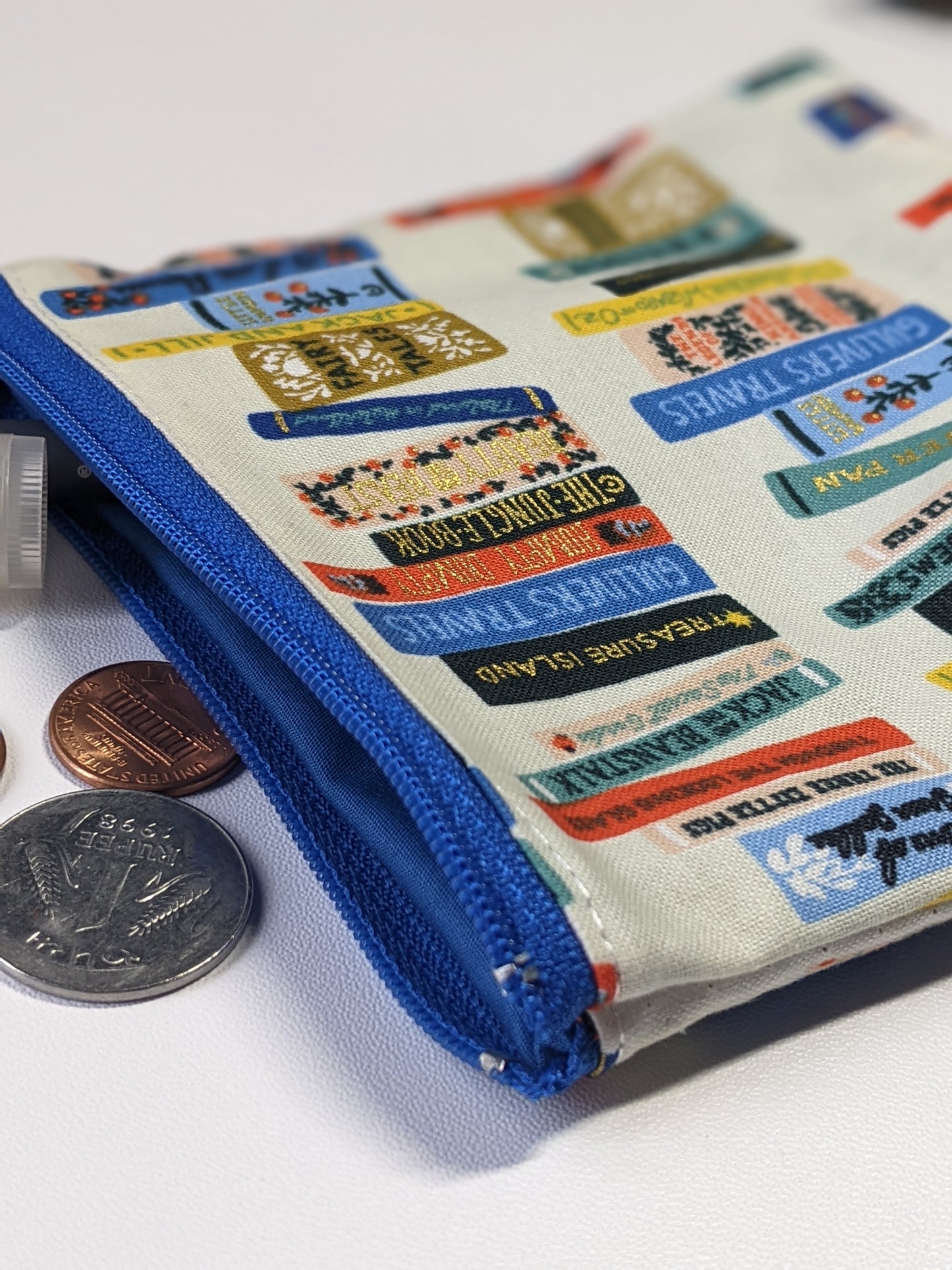 Book Nook Coin Purse