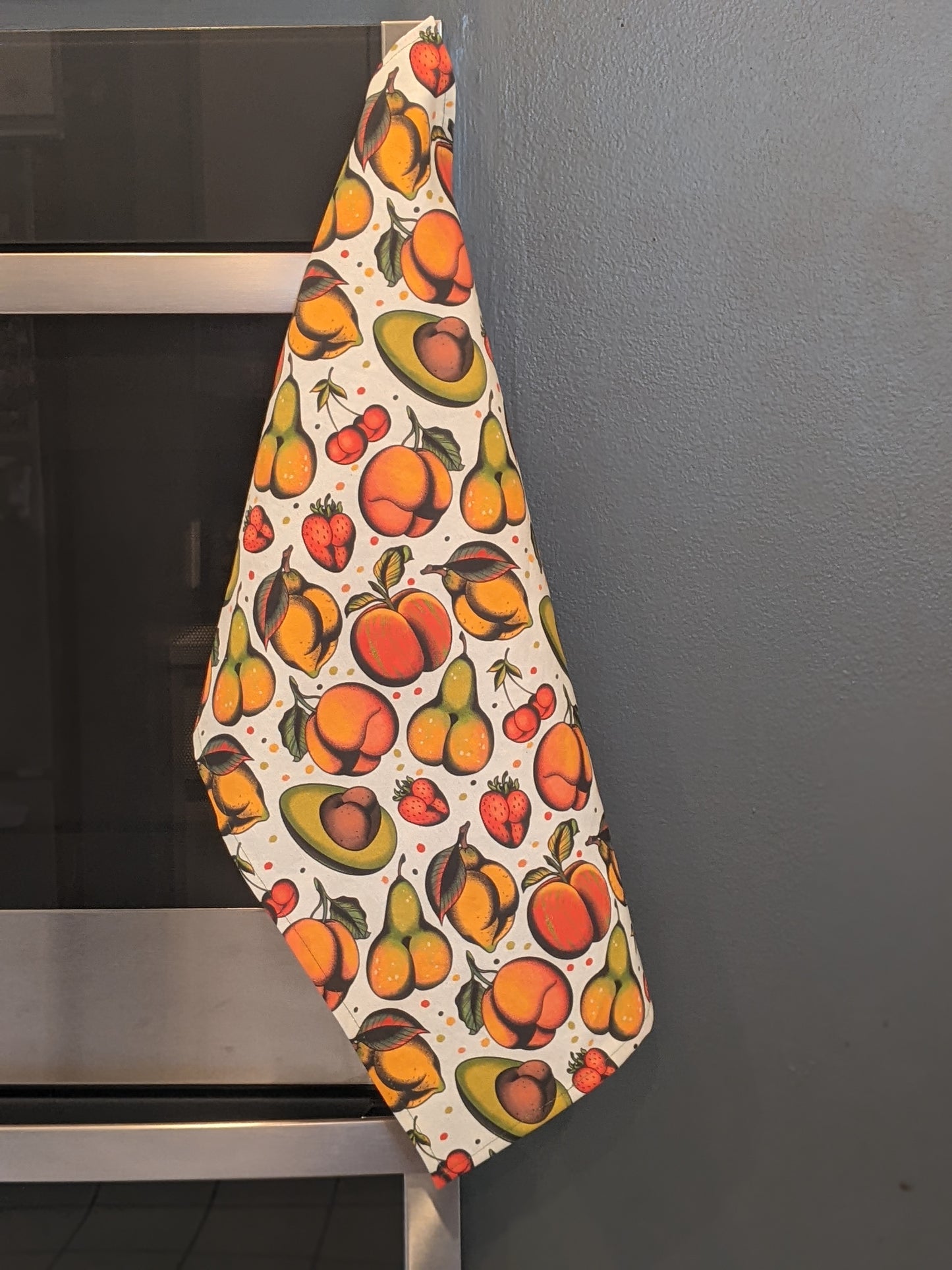 Tea Towel: Peachy Cheeks