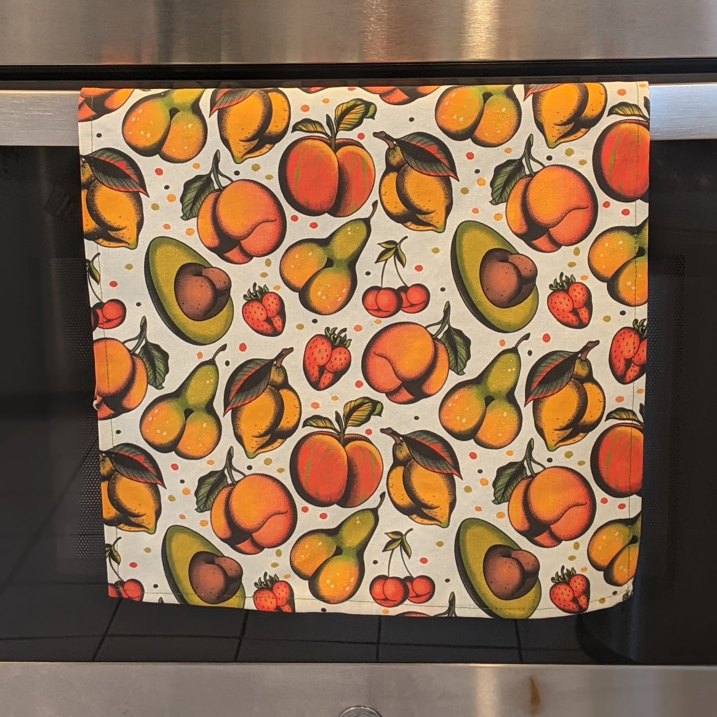 Tea Towel: Peachy Cheeks