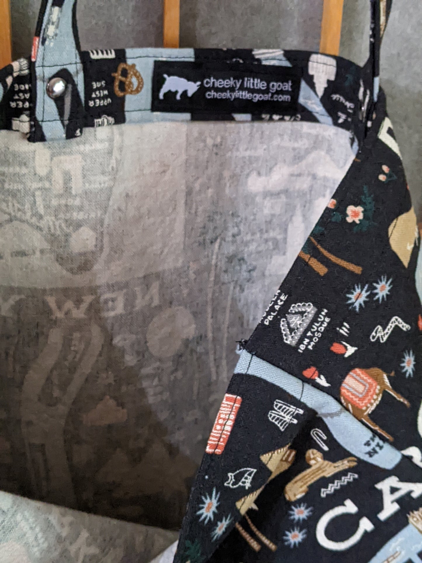 Library Tote: Around the World