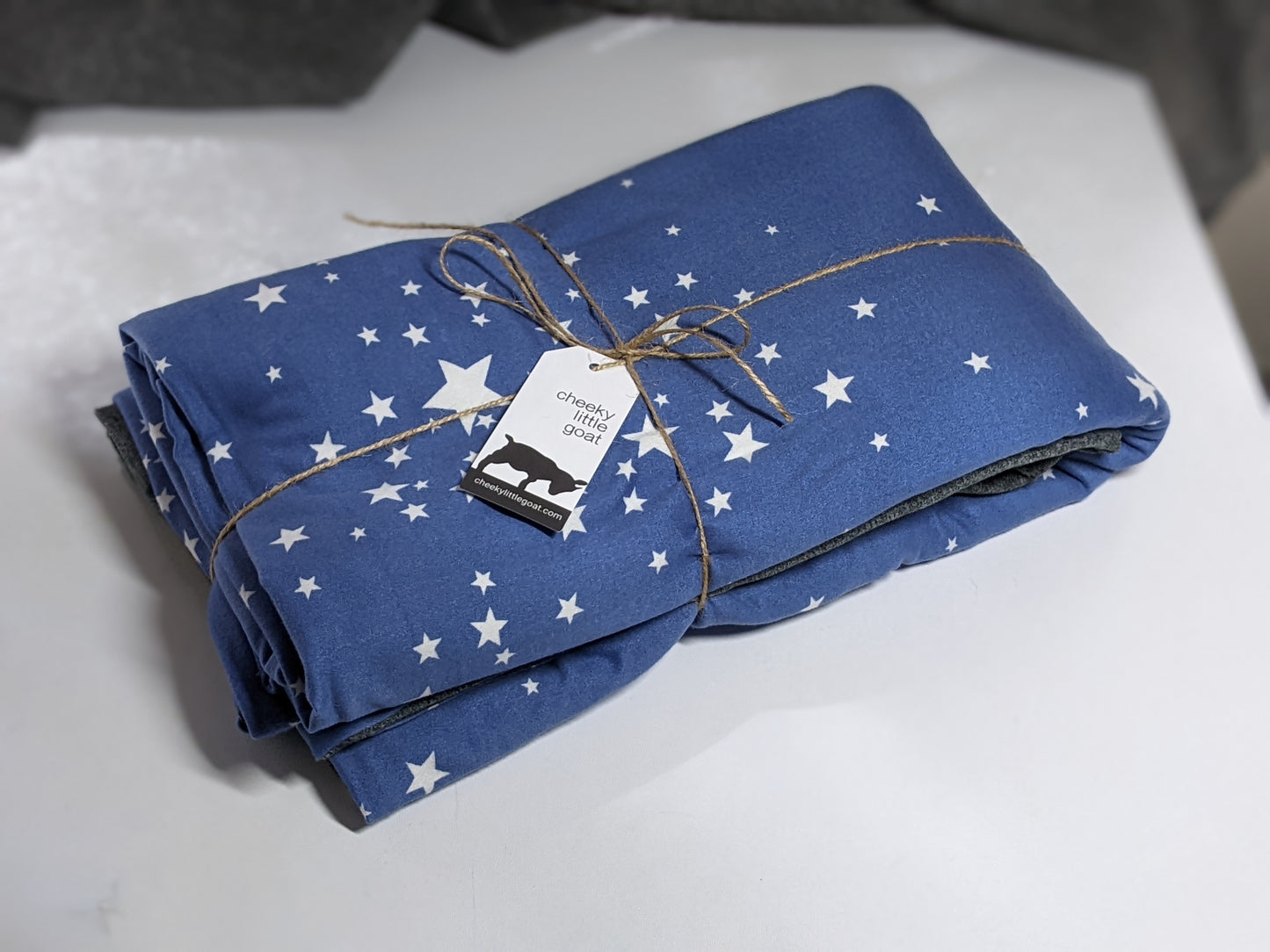 Starlight Blanket: Pastel Blue