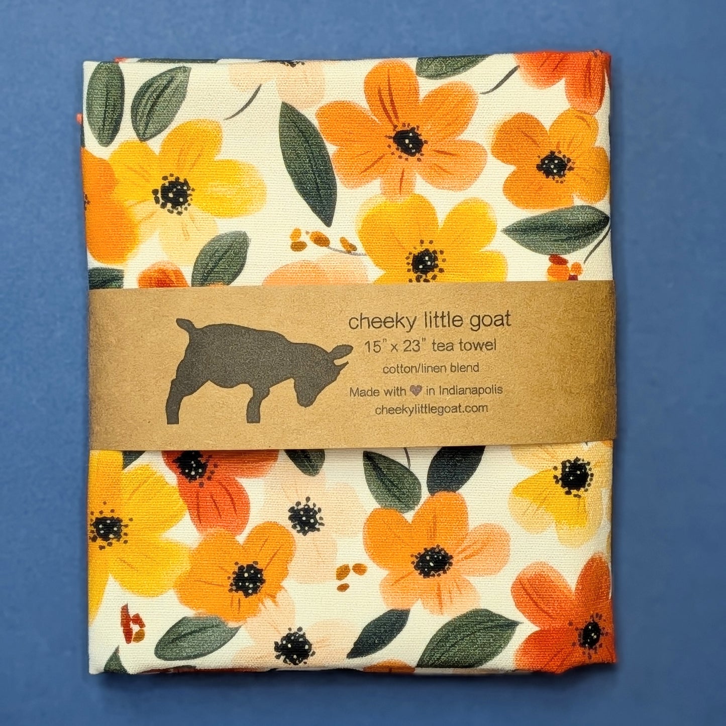 Tea towel: Garden Morning