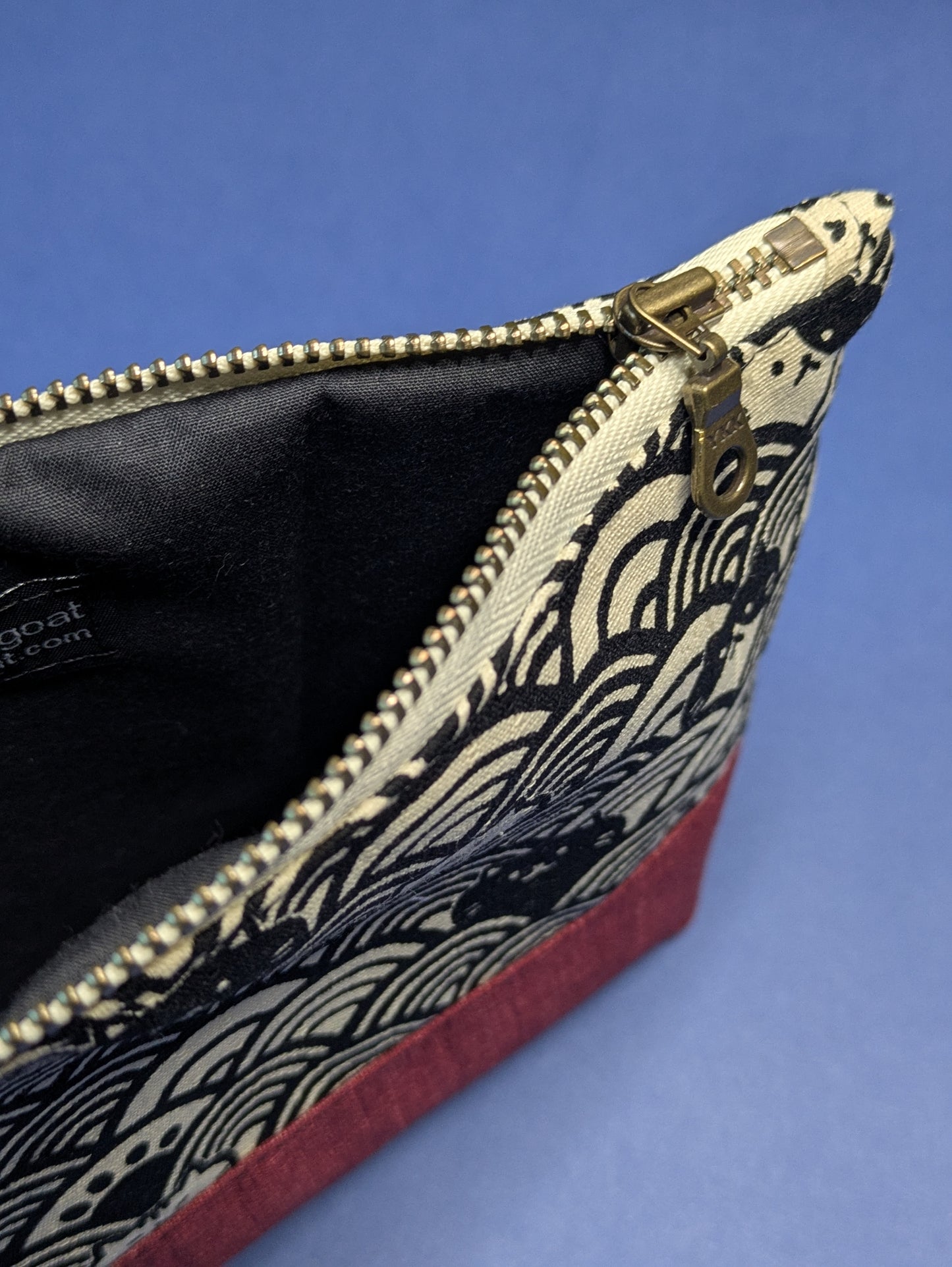 Cat Waves Medium Makeup Bag