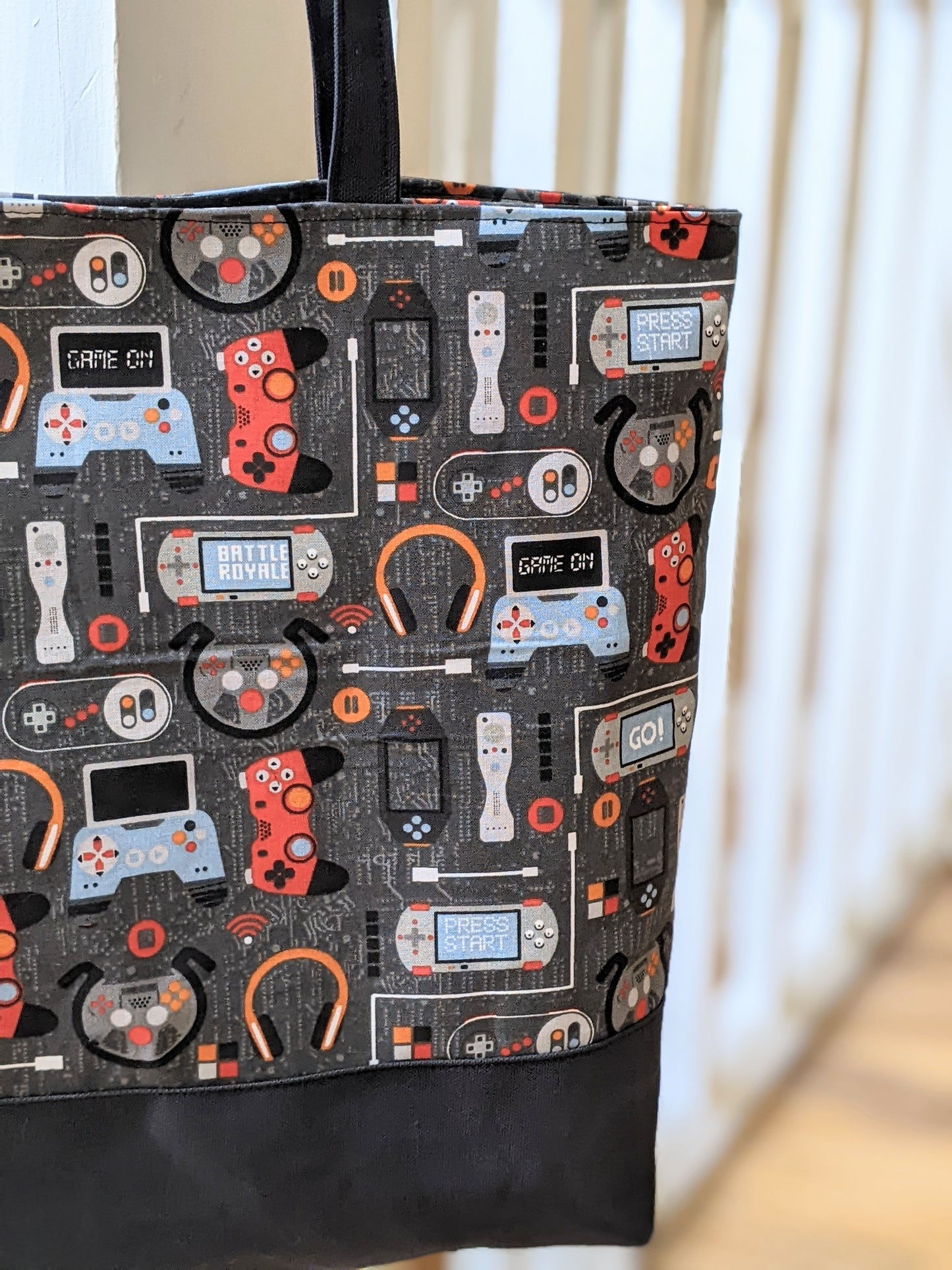 Press Start Everyday Tote