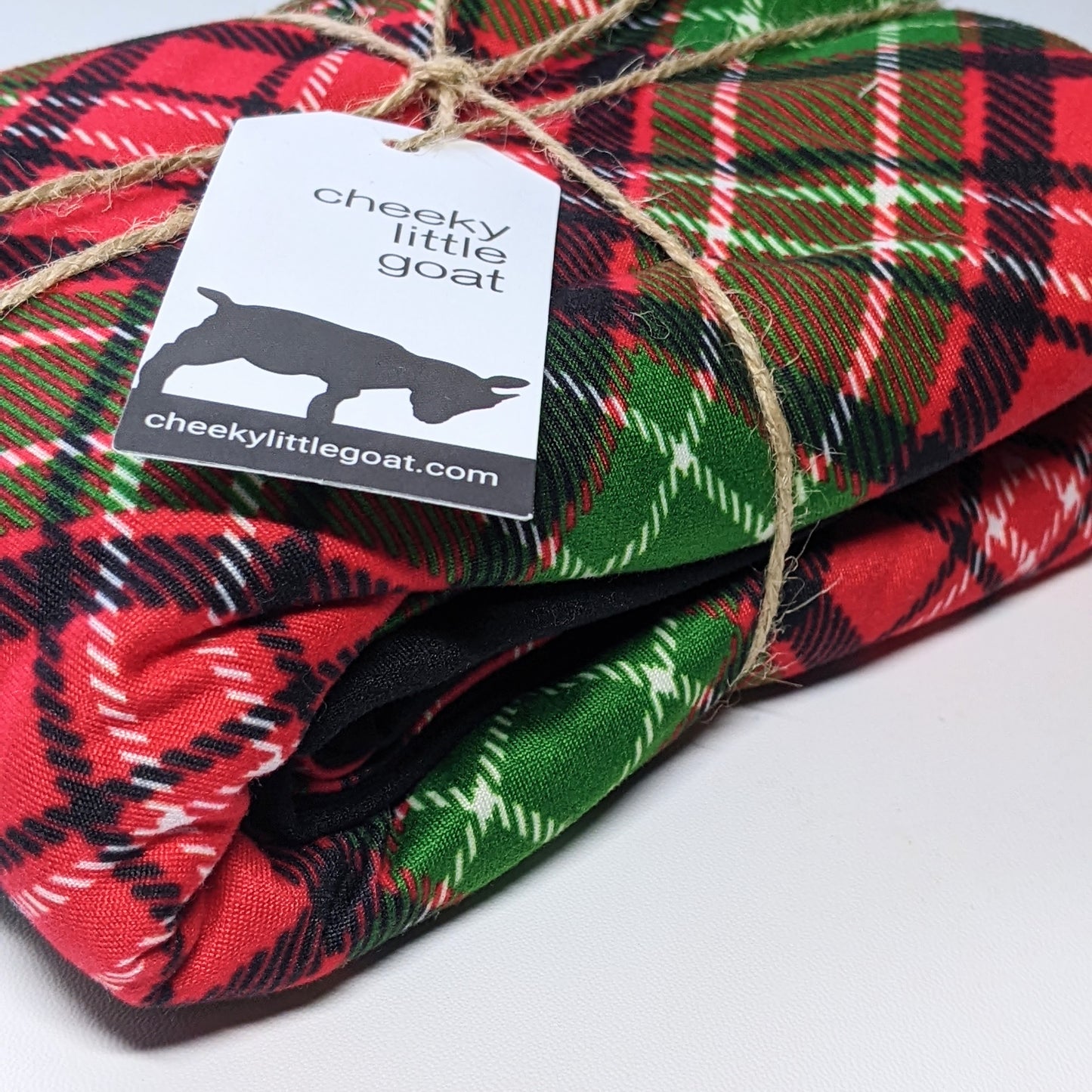 Mini Christmas Plaid Blanket
