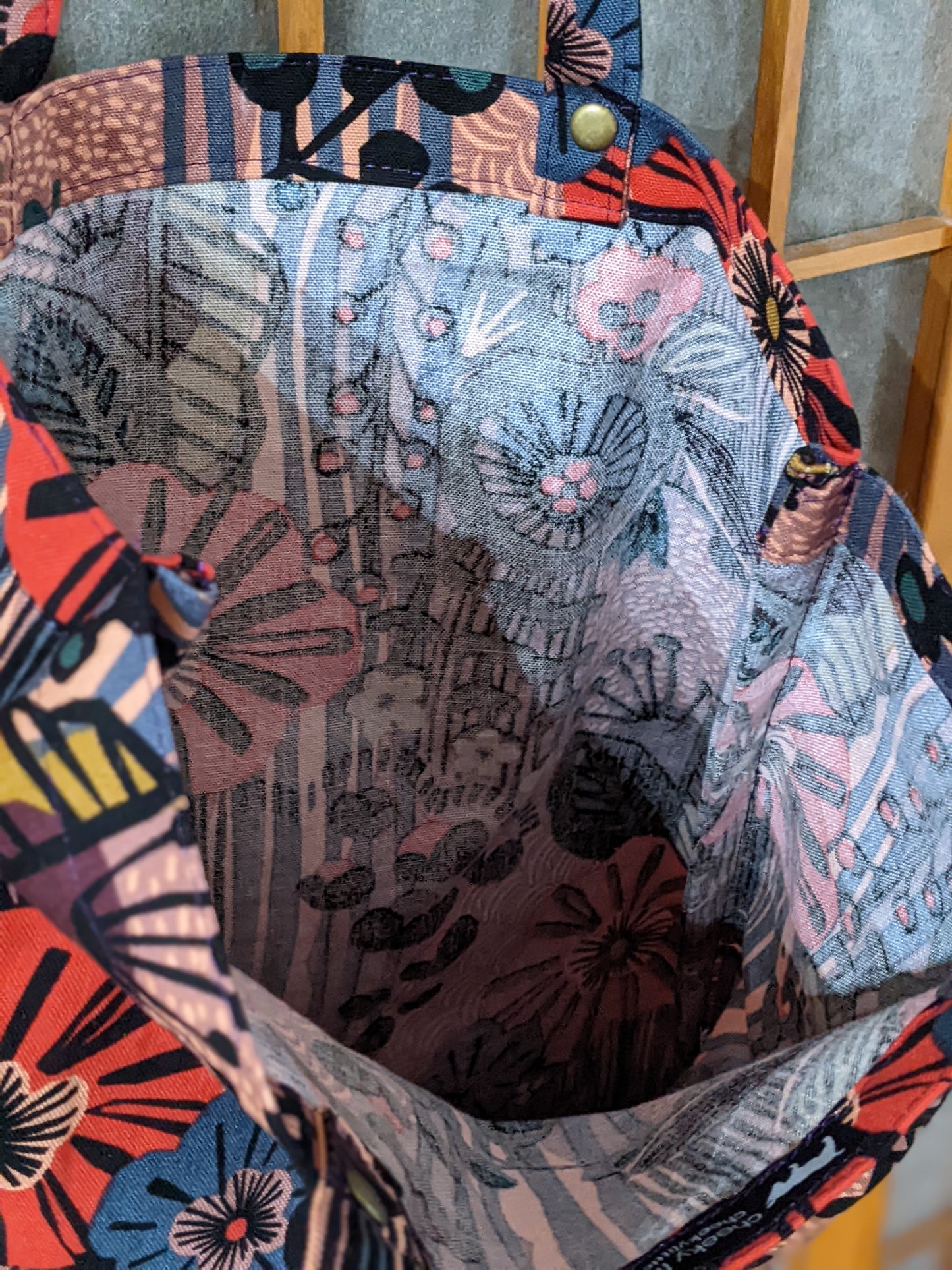 Library Tote: Wild Woods
