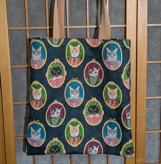 Library Tote: Whiskers