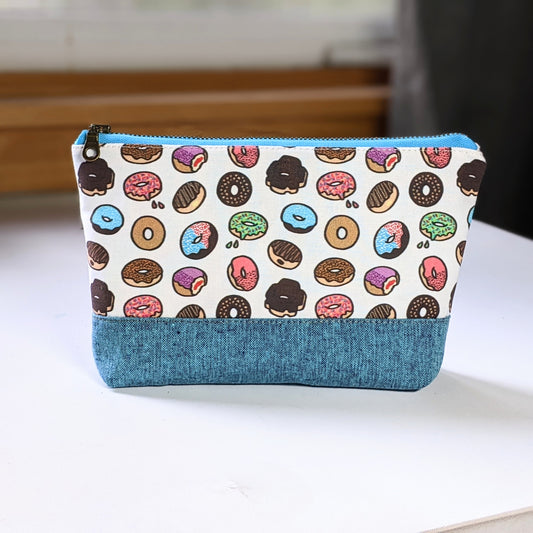 Donut Party Medium Makeup Bag