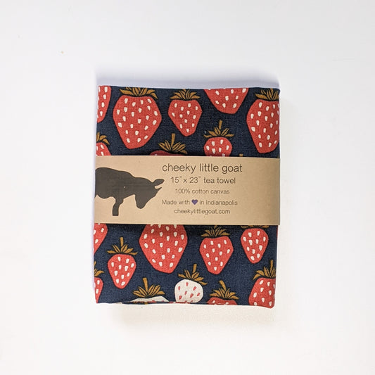 Tea Towel: Strawberry Fields