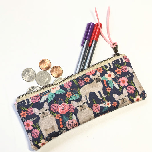 Frenchie Pencil Pouch