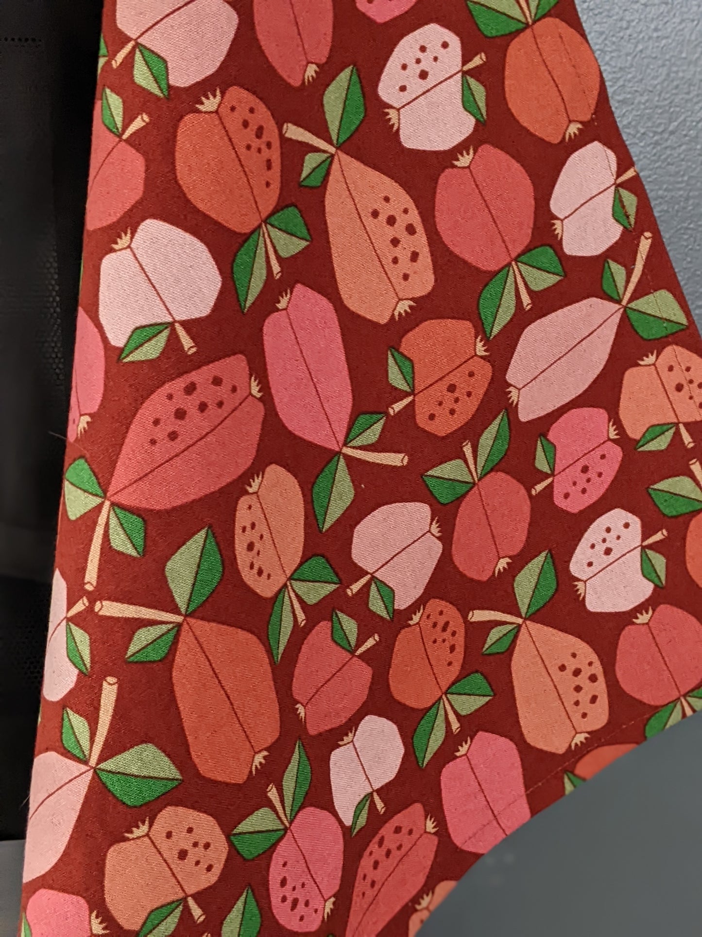 Tea towel: Vintage Fruit Red