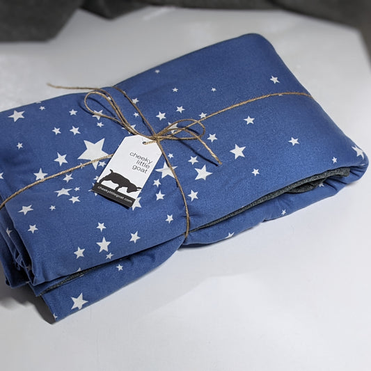 Starlight Blanket: Pastel Blue