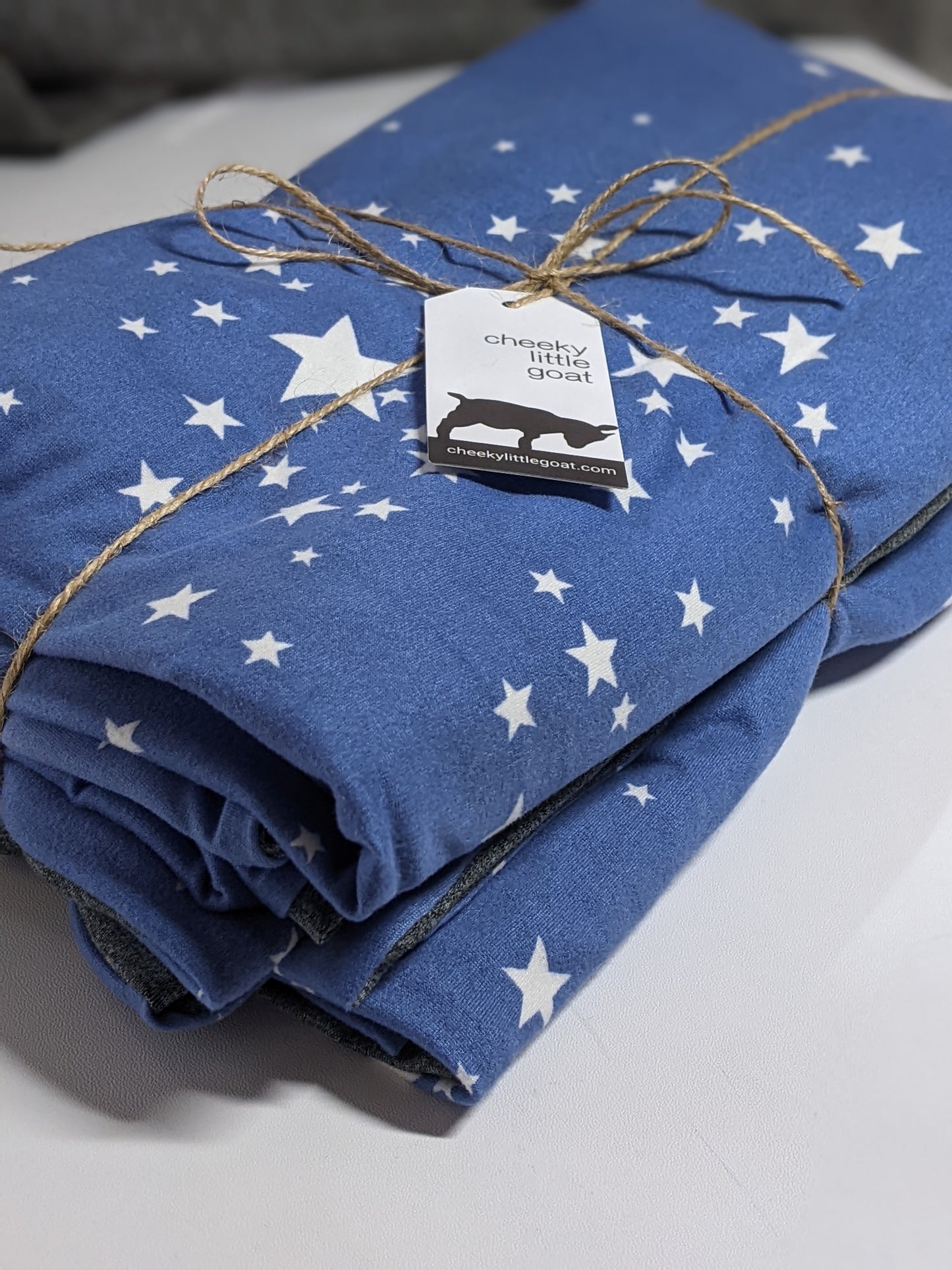 Starlight Blanket: Pastel Blue