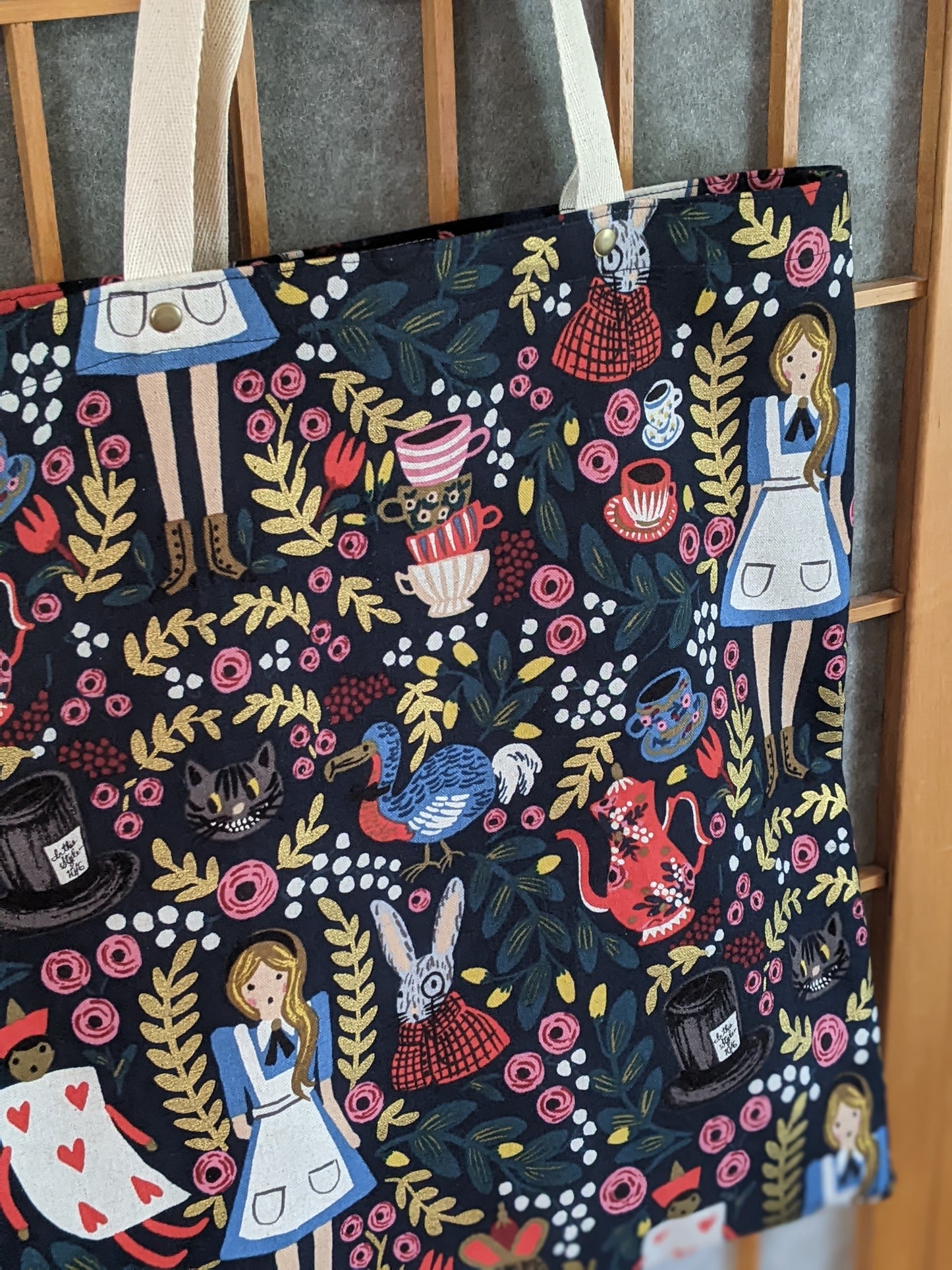 Library Tote: Looking Glass