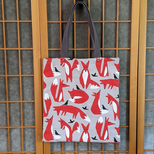 Library Tote: Fox and Friend