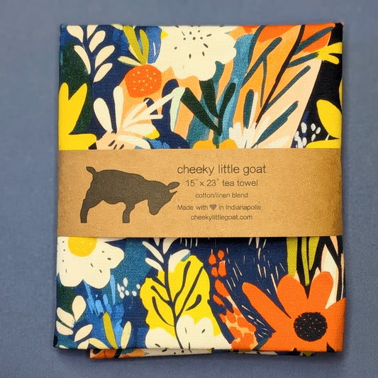 Tea Towel: Wildflowers