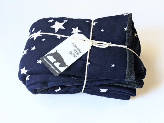 Mini Starlight Blanket: Navy Blue