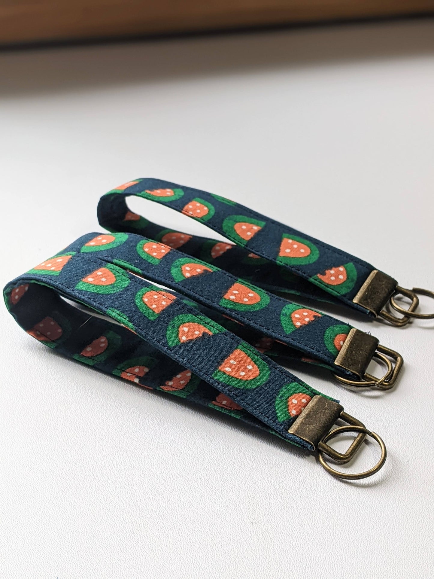 Fabric Key Fob: Watermelon