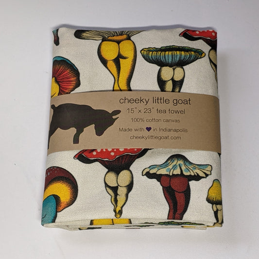 Tea Towel: Sexy Shrooms