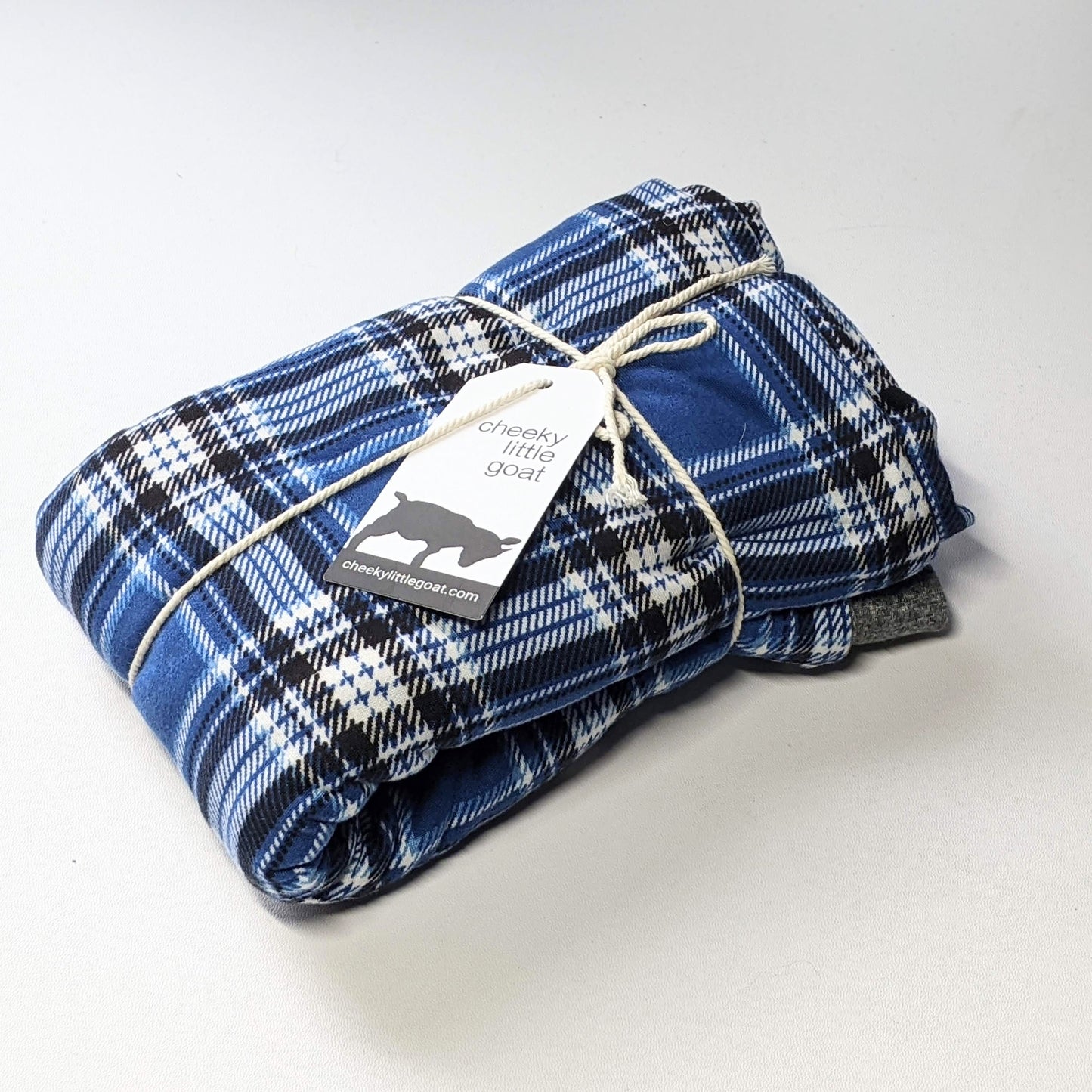 Mini Douglas Blanket: Blue