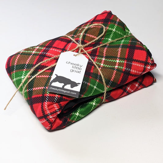 Mini Christmas Plaid Blanket